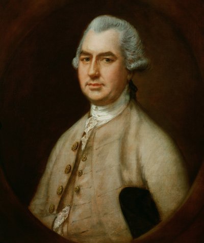 Portret van Charles Bourchier, 1767 door Thomas Gainsborough